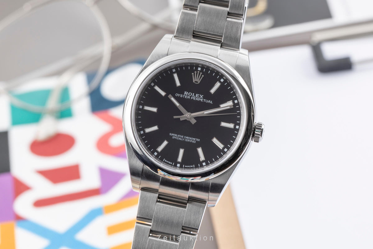 Rolex Oyster Perpetual acero automático reloj para caballeros 114300  [2605774]