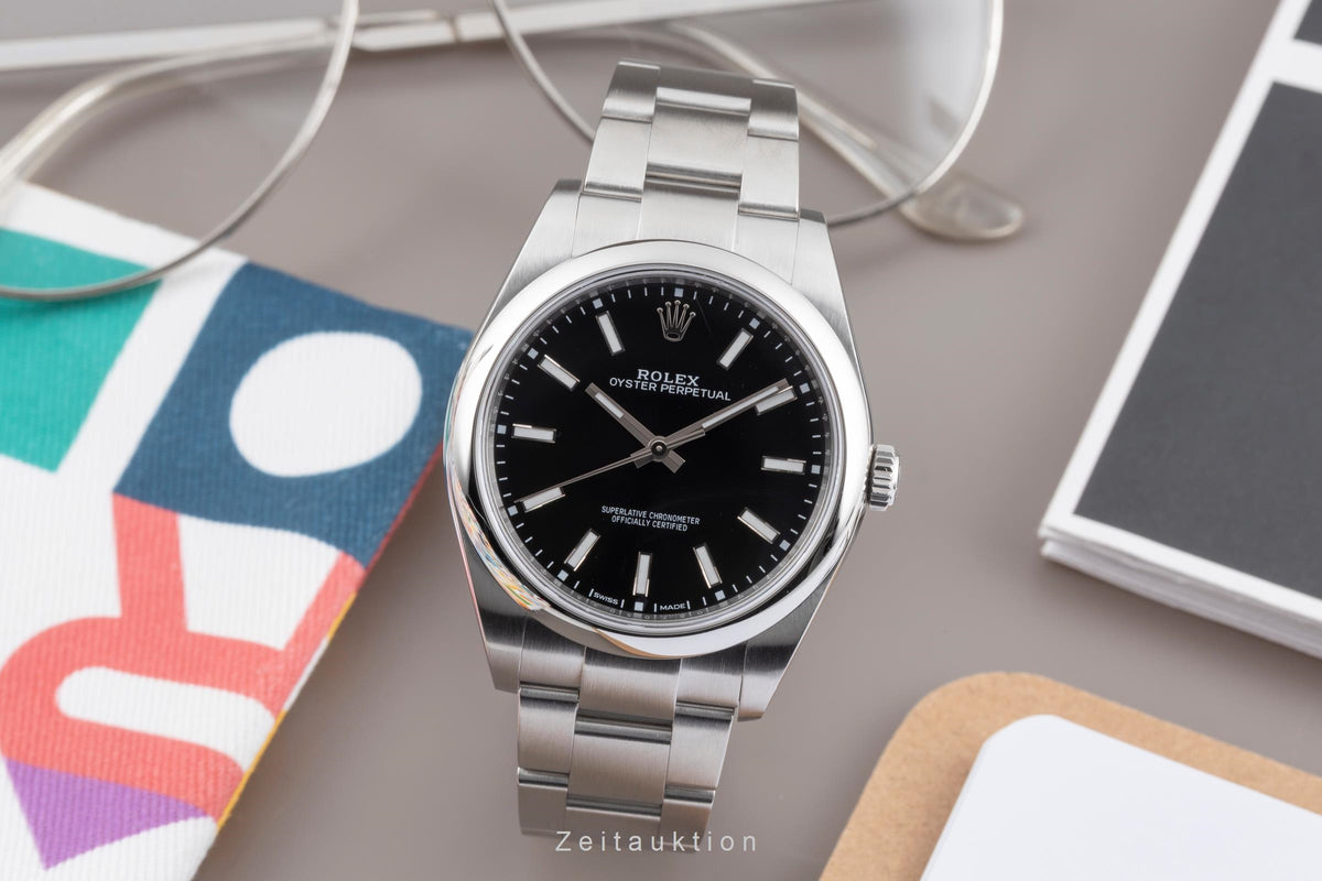 Rolex Oyster Perpetual acero automático reloj para caballeros 114300  [2605774]