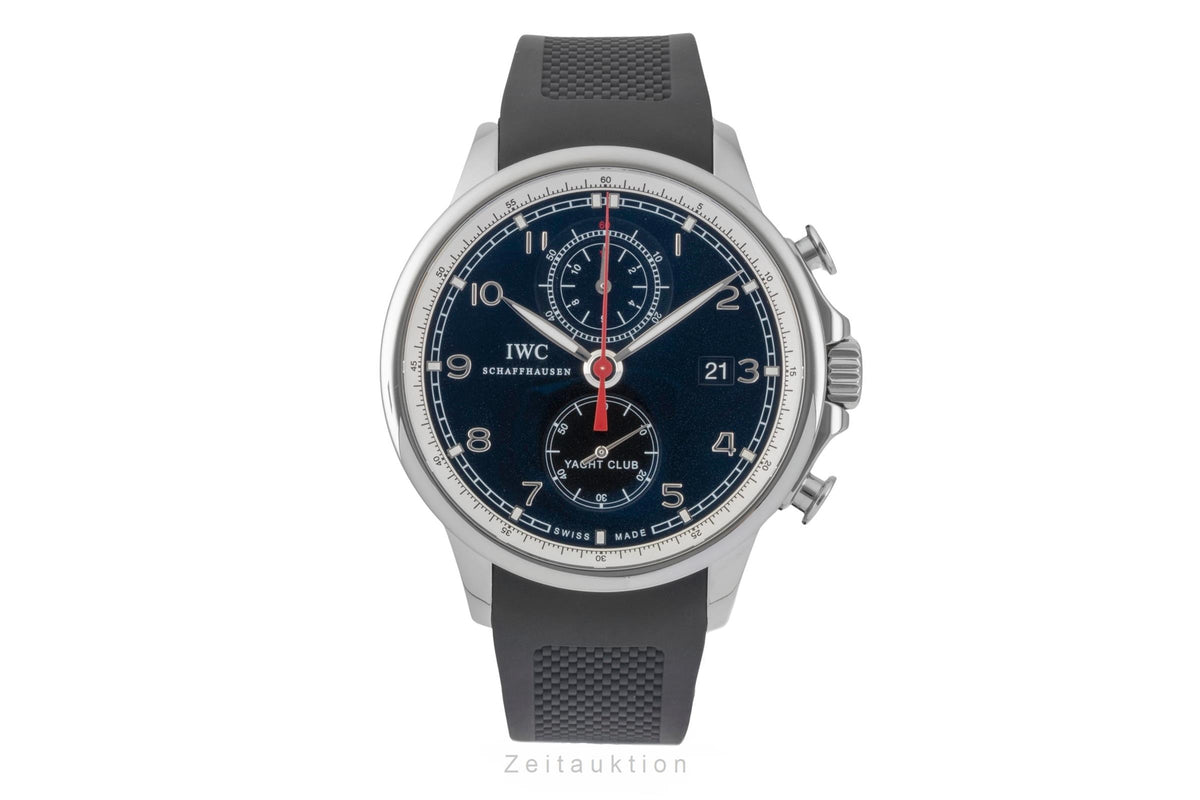 IWC Yachtclub chronographe acier automatique montre pour hommes IW390204 LP: 12900EUR  [2605776]