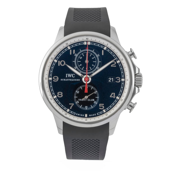 IWC Yachtclub chronographe acier automatique montre pour hommes IW390204 LP: 12900EUR  [2605776]