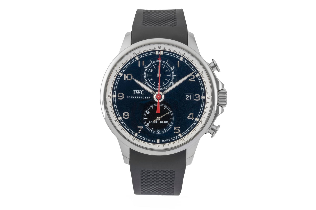 IWC Yachtclub chronograph steel automatic men's watch IW390204 LP: 12900EUR  [2605776]