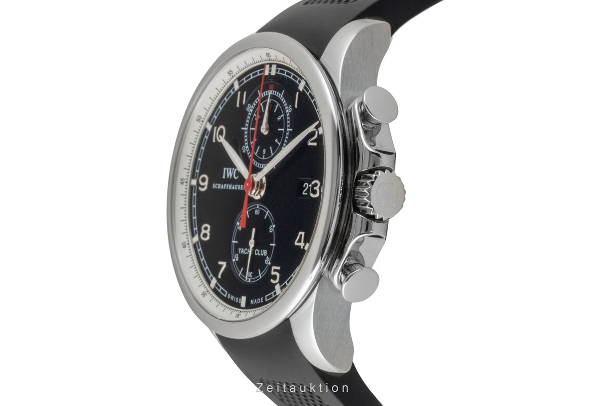 IWC Yachtclub chronographe acier automatique montre pour hommes IW390204 LP: 12900EUR  [2605776]