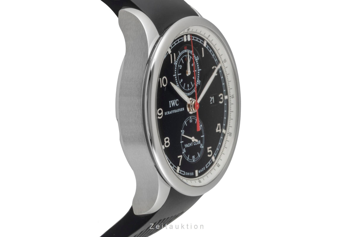 IWC Yachtclub chronographe acier automatique montre pour hommes IW390204 LP: 12900EUR  [2605776]