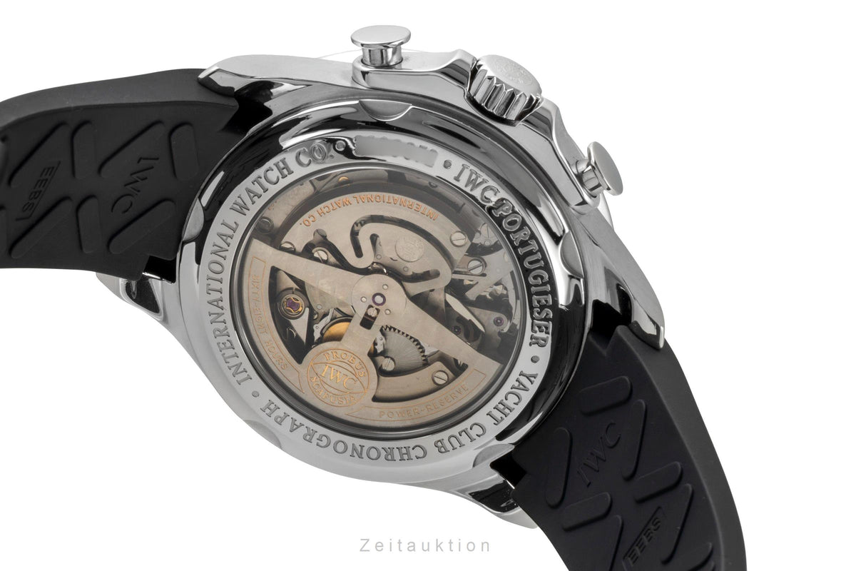 IWC Yachtclub chronographe acier automatique montre pour hommes IW390204 LP: 12900EUR  [2605776]