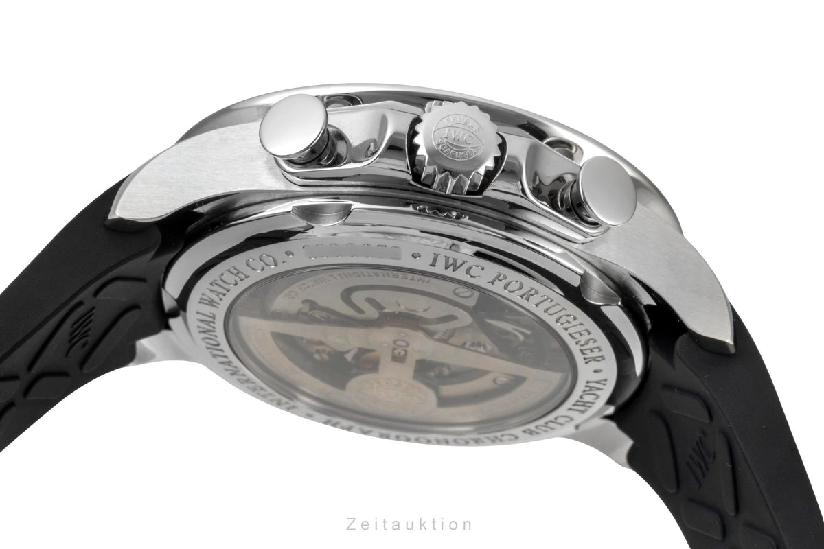 IWC Yachtclub chronographe acier automatique montre pour hommes IW390204 LP: 12900EUR  [2605776]