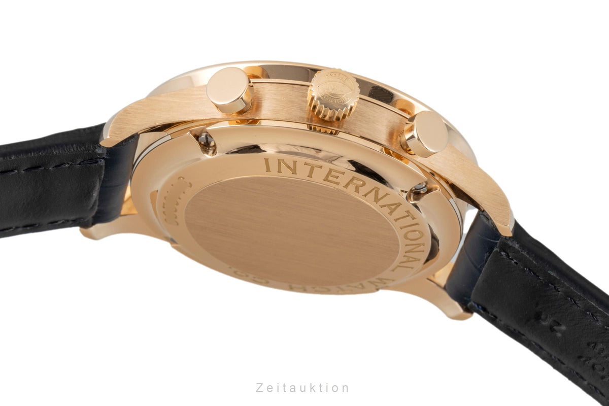 IWC Portugieser chronographe or 18 ct automatique montre pour hommes IW371415 LP: 25400EUR  [2605777]