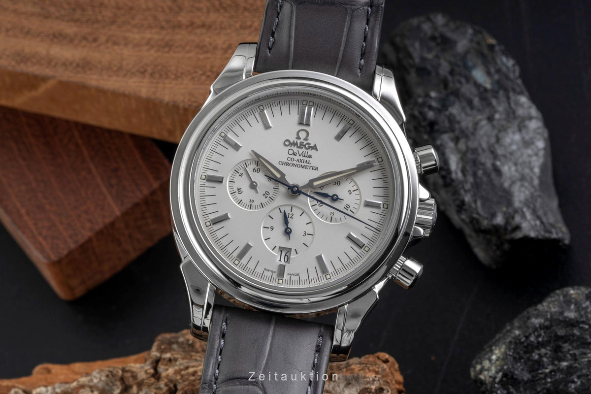 Omega De Ville chronograph steel automatic men's watch 4841.31.00, 178.1700  [2605778]