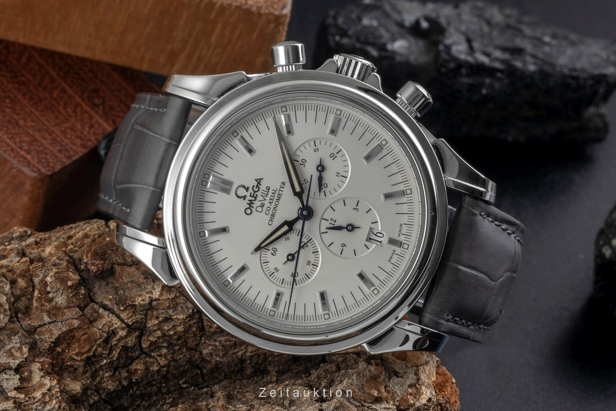 Omega De Ville chronograph steel automatic men's watch 4841.31.00, 178.1700  [2605778]