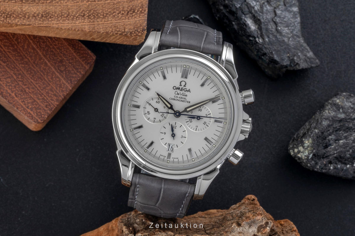 Omega De Ville chronograph steel automatic men's watch 4841.31.00, 178.1700  [2605778]