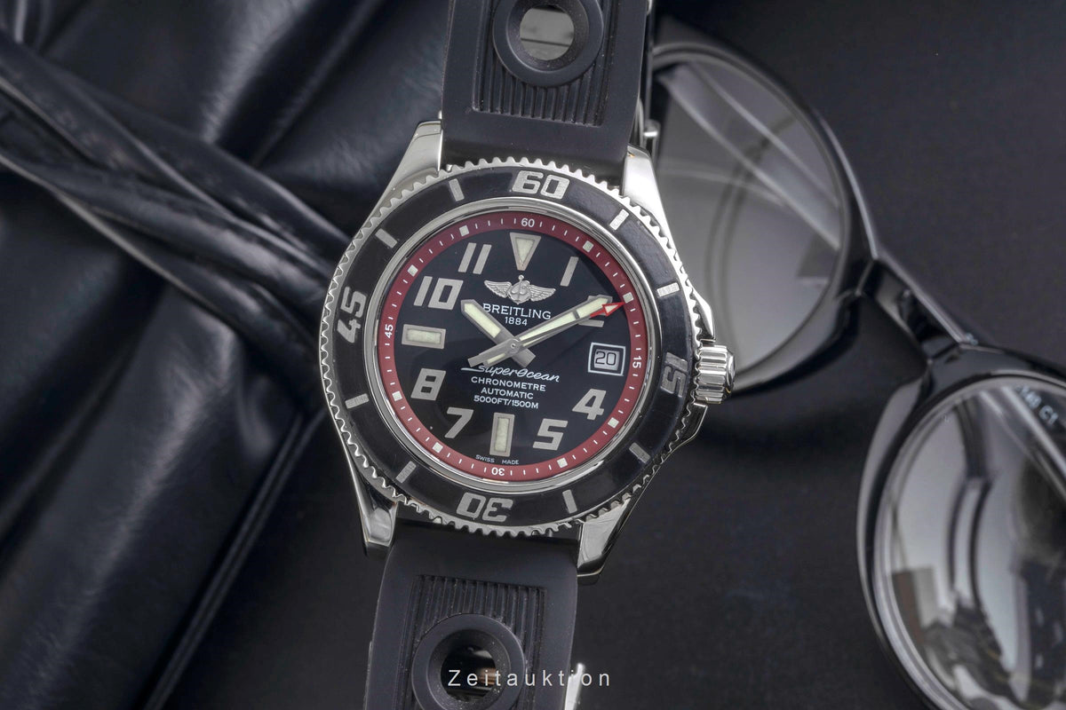 Breitling Superocean acero automático reloj para caballeros A17364  [2605779]