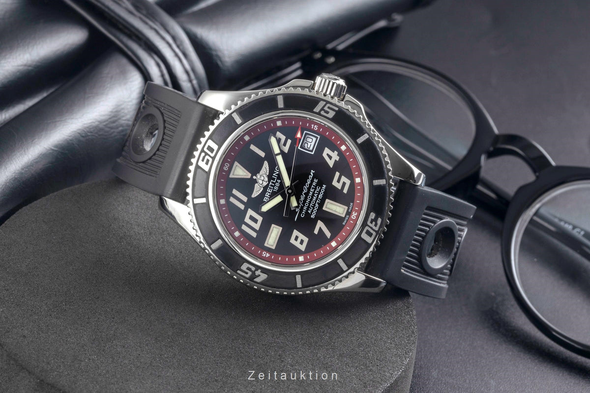 Breitling Superocean acero automático reloj para caballeros A17364  [2605779]