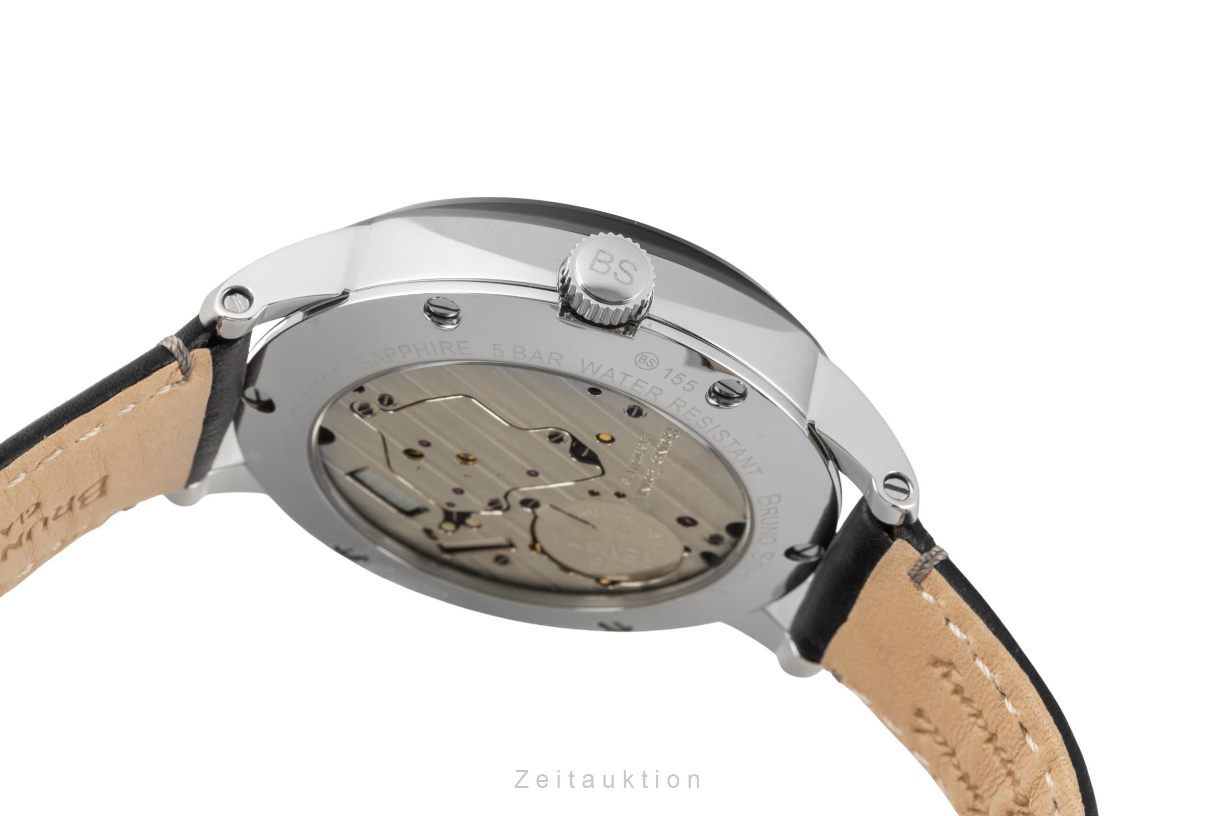 Bruno Söhnle Glashütte Facetta steel quartz Ref. 17-73155-745