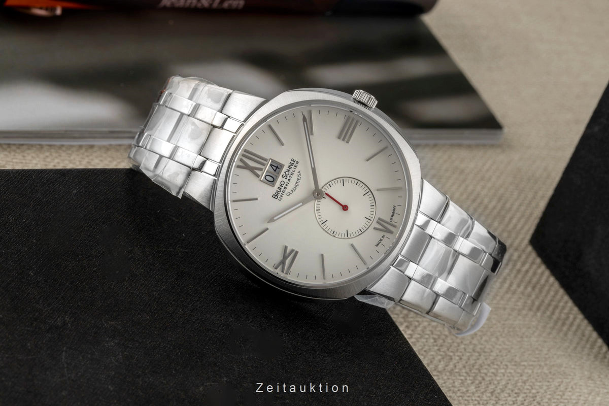 Bruno Söhnle Glashütte Facetta acier quartz montre pour hommes 17-13151-232 LP: 785EUR  [2605785]