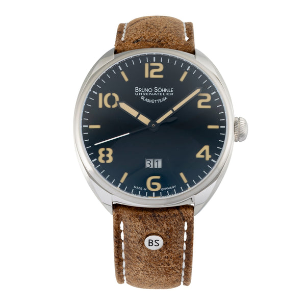 Bruno Söhnle Glashütte La Spezia II acero cuarzo reloj para caballeros 17-13209-761 LP: 725EUR  [2605786]