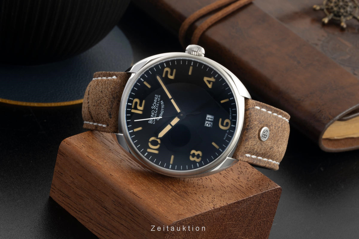 Bruno Söhnle Glashütte La Spezia II acero cuarzo reloj para caballeros 17-13209-761 LP: 725EUR  [2605786]