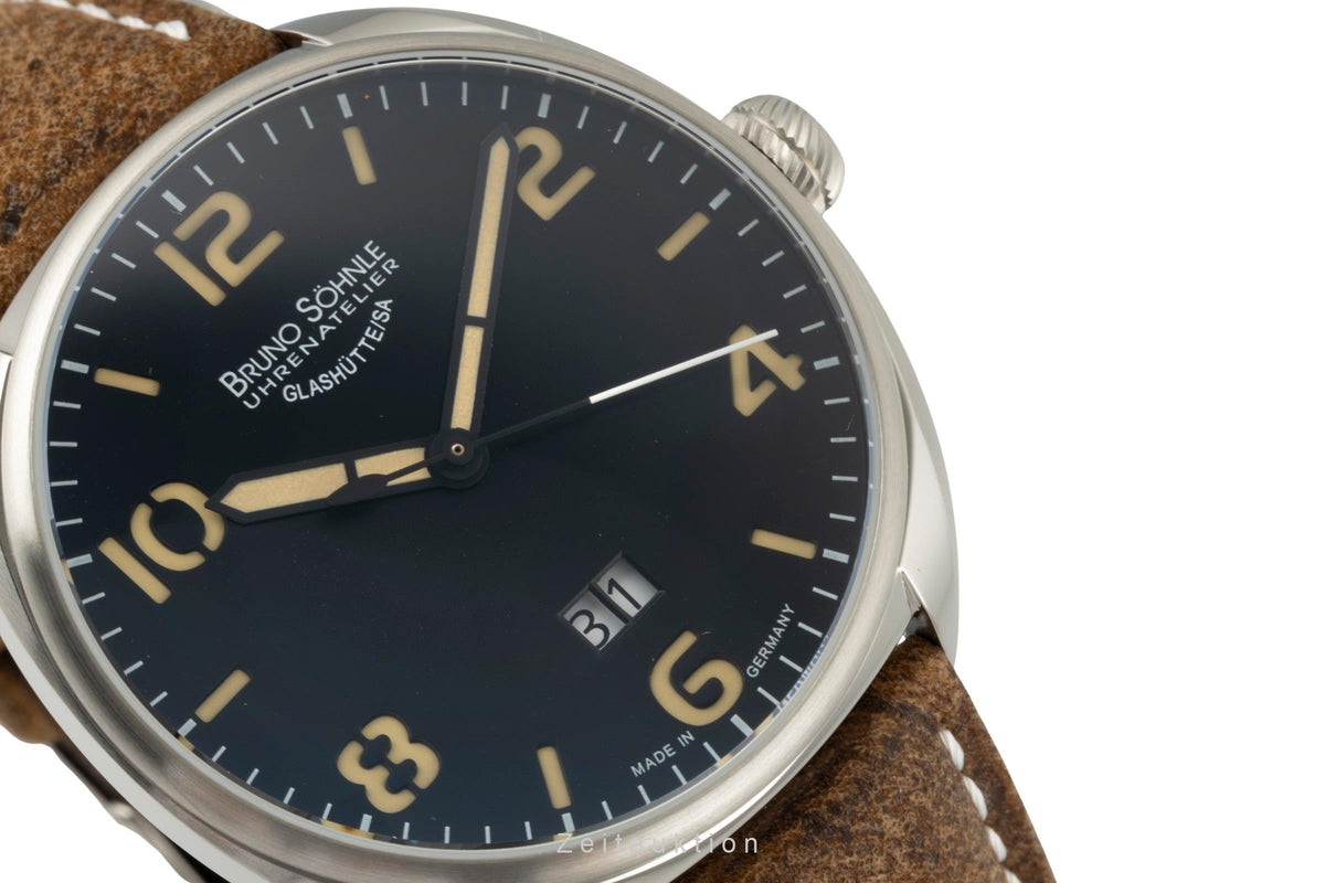 Bruno Söhnle Glashütte La Spezia II acero cuarzo reloj para caballeros 17-13209-761 LP: 725EUR  [2605786]