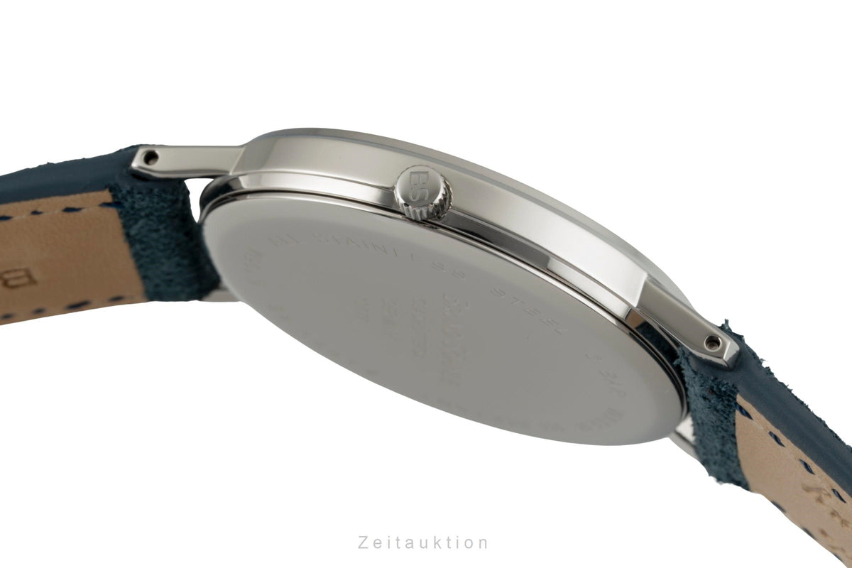 Bruno Söhnle Glashütte Rondo Petrol Edelstahl Herrenuhr Medium Ref. 17-13105-421 [2605787]