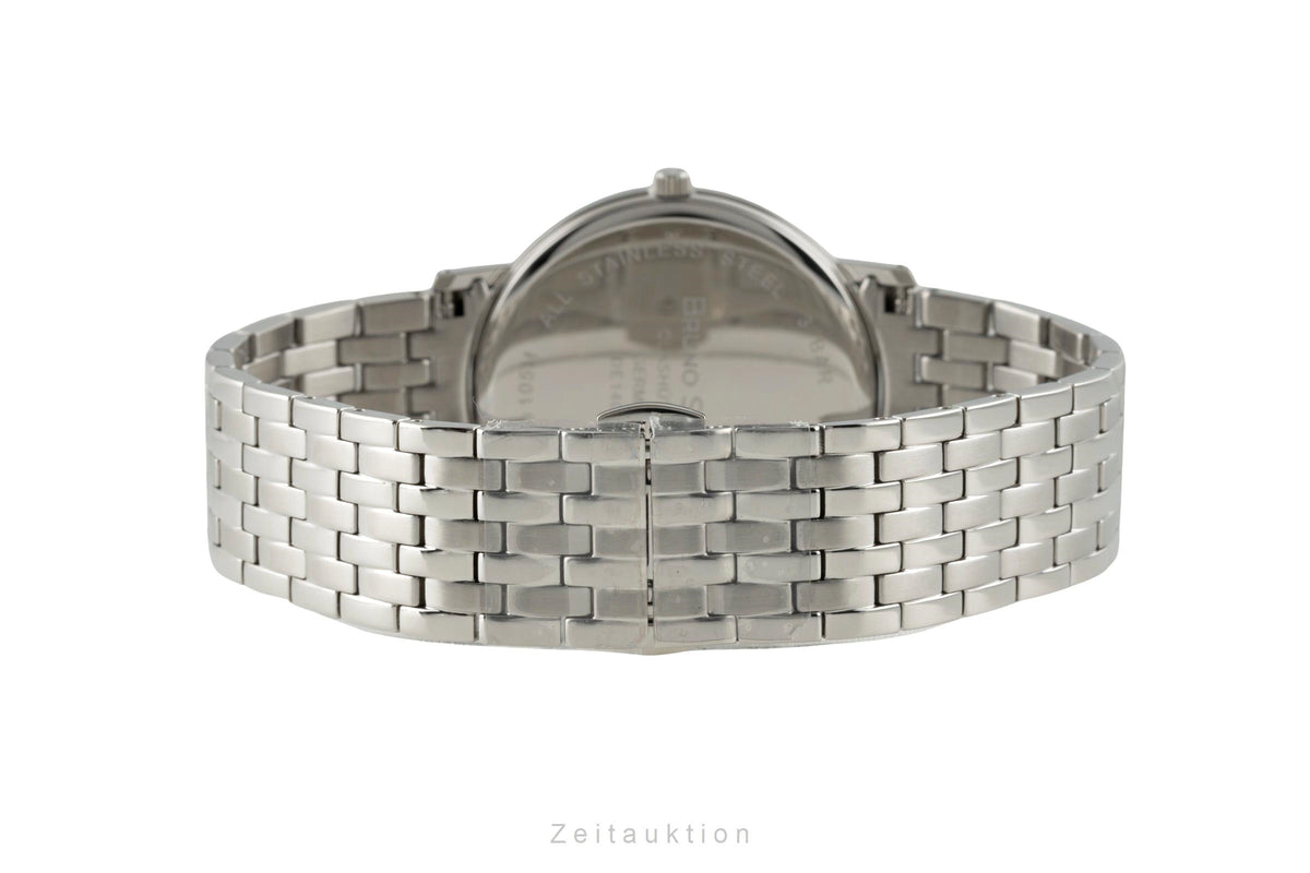 Bruno Söhnle Glashütte Rondo Petrol Stahl Quarz Herrenuhr Ref. 17-13105-422  [2605788]