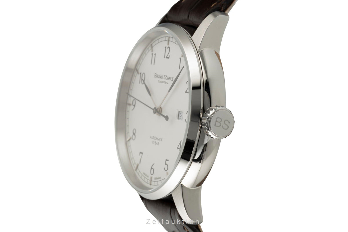 Bruno Söhnle Glashütte Hamburg Automatik Big Automatik Herrenuhr 17-12203-221 [2605789]