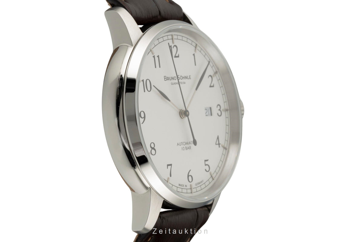 Bruno Söhnle Glashütte Hamburg Automatik Big Automatik Herrenuhr 17-12203-221 [2605789]