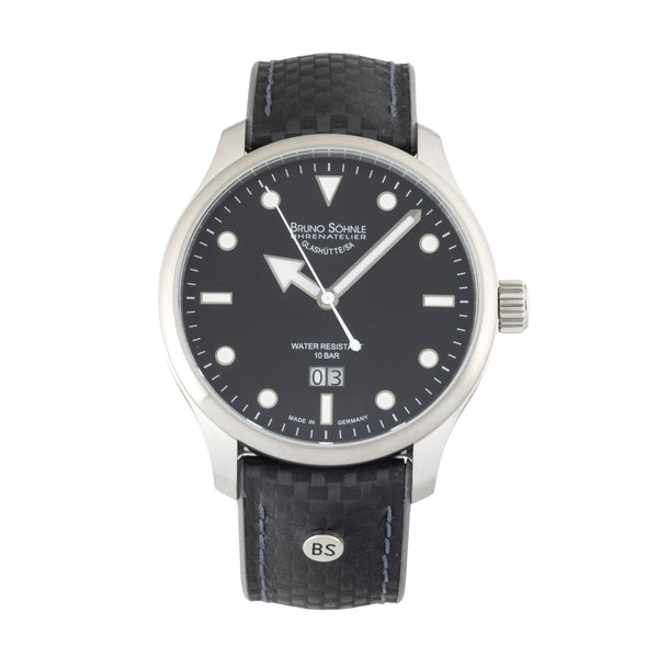 Bruno Söhnle Glashütte Triest Sport acciaio quarzo orologio da uomo 17-73222-761 LP: 995EUR  [2605790]