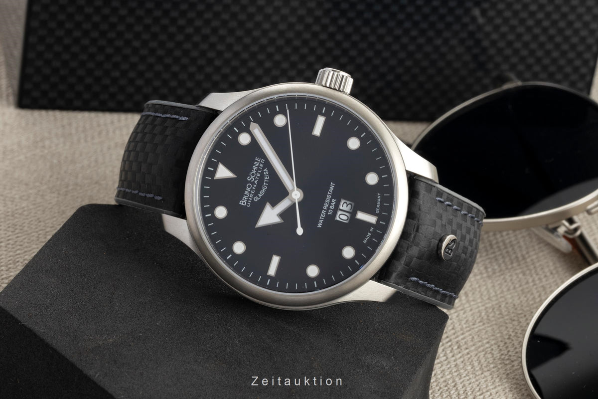 Bruno Söhnle Glashütte Triest Sport acciaio quarzo orologio da uomo 17-73222-761 LP: 995EUR  [2605790]