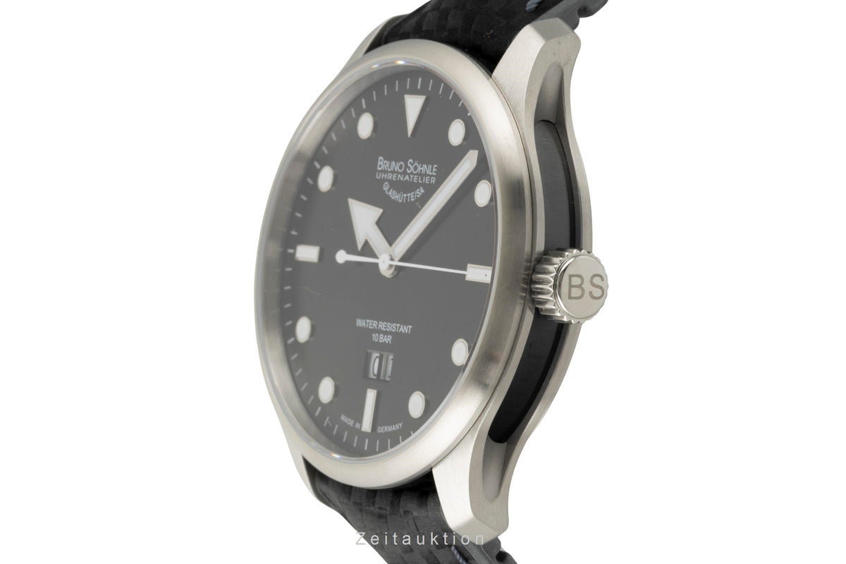 Bruno Söhnle Glashütte Triest Sport acciaio quarzo orologio da uomo 17-73222-761 LP: 995EUR  [2605790]