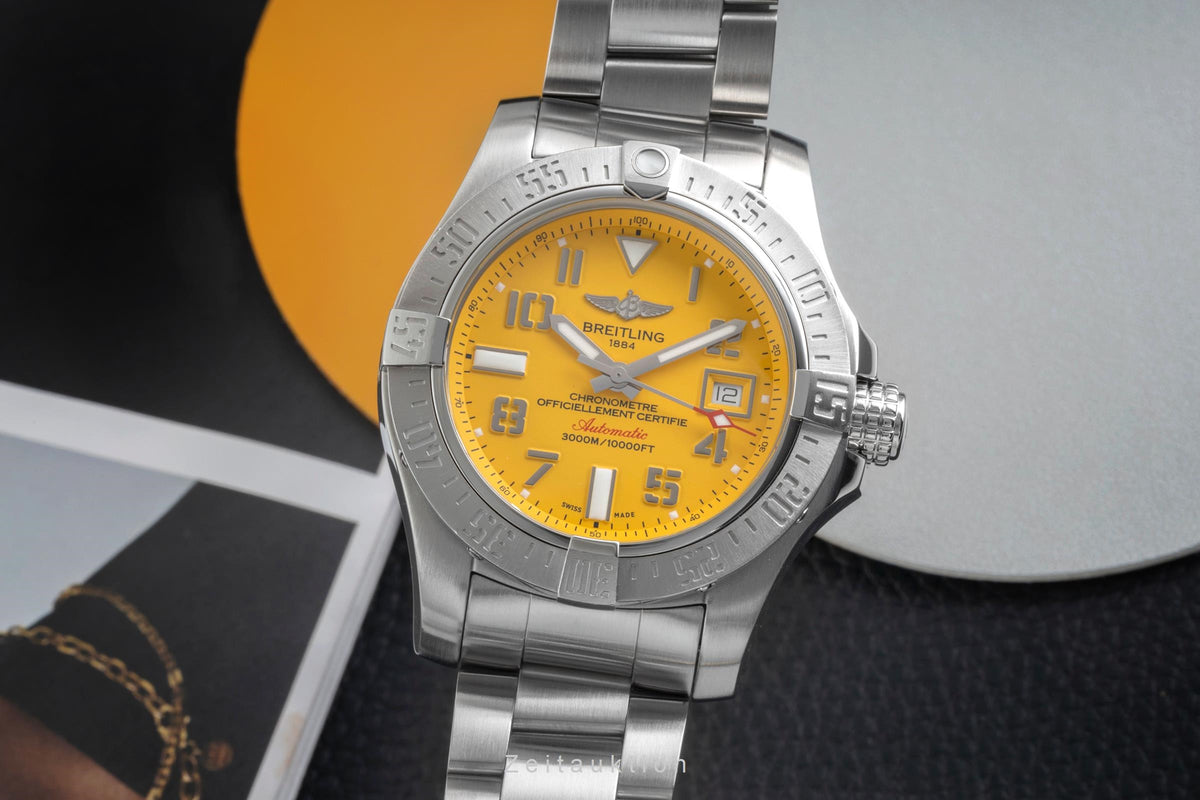Breitling Avenger II Seawolf acciaio automatismo orologio da uomo A1733110/I519  [2605794]