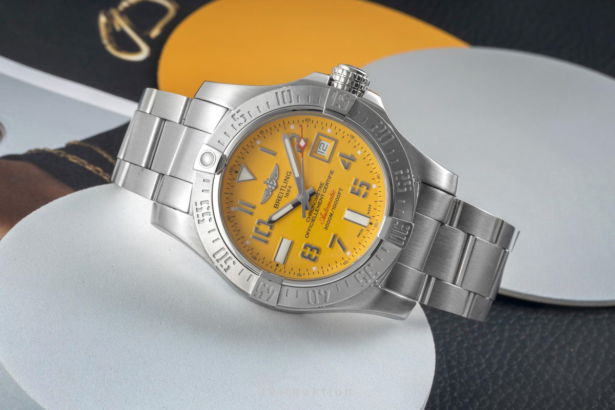 Breitling Avenger II Seawolf acciaio automatismo orologio da uomo A1733110/I519  [2605794]