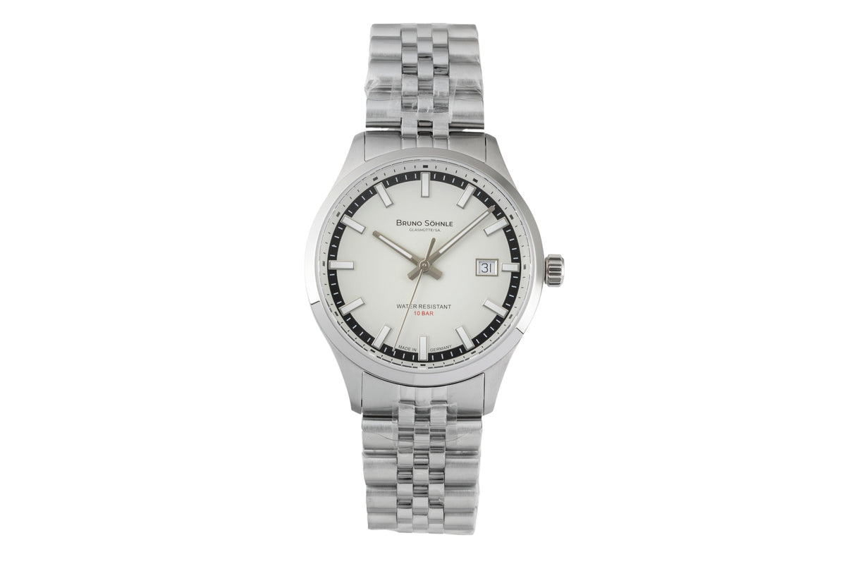 Bruno Söhnle Glashütte Turin Automatik acier automatique montre pour hommes 17-12230-842 LP: 1595EUR  [2605795]