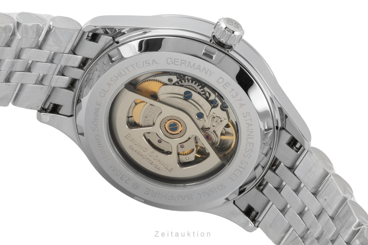 Bruno Söhnle Glashütte Turin Automatik Edelstahl Herrenuhr Ref. 17-12230-842  [2605795]