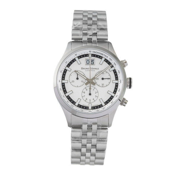 Bruno Söhnle Glashütte Turin Chronograph Stahl Quarz Herrenuhr Ref. 17-13229-240 [2605796]