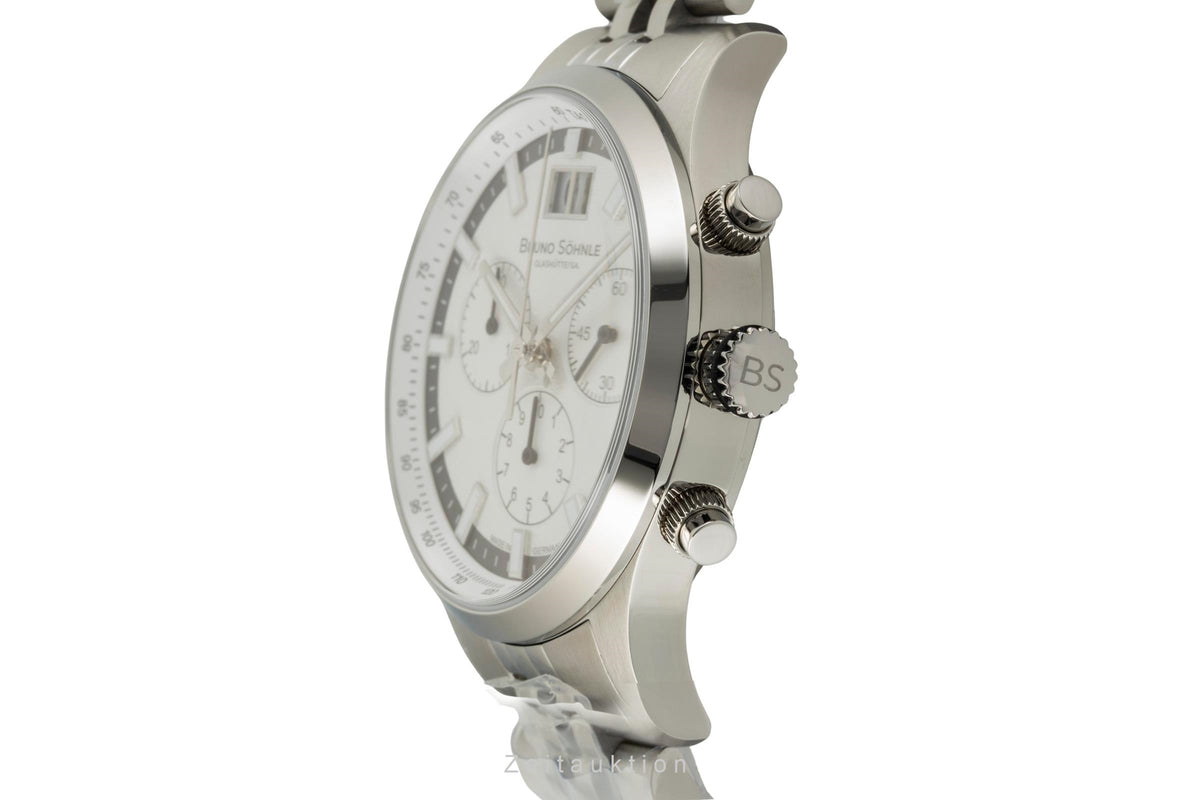 Bruno Söhnle Glashütte Turin Chronograph Stahl Quarz Herrenuhr Ref. 17-13229-240 [2605796]