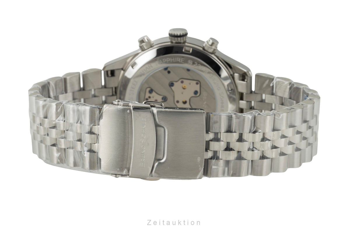 Bruno Söhnle Glashütte Turin Chronograph Stahl Quarz Herrenuhr Ref. 17-13229-240 [2605796]