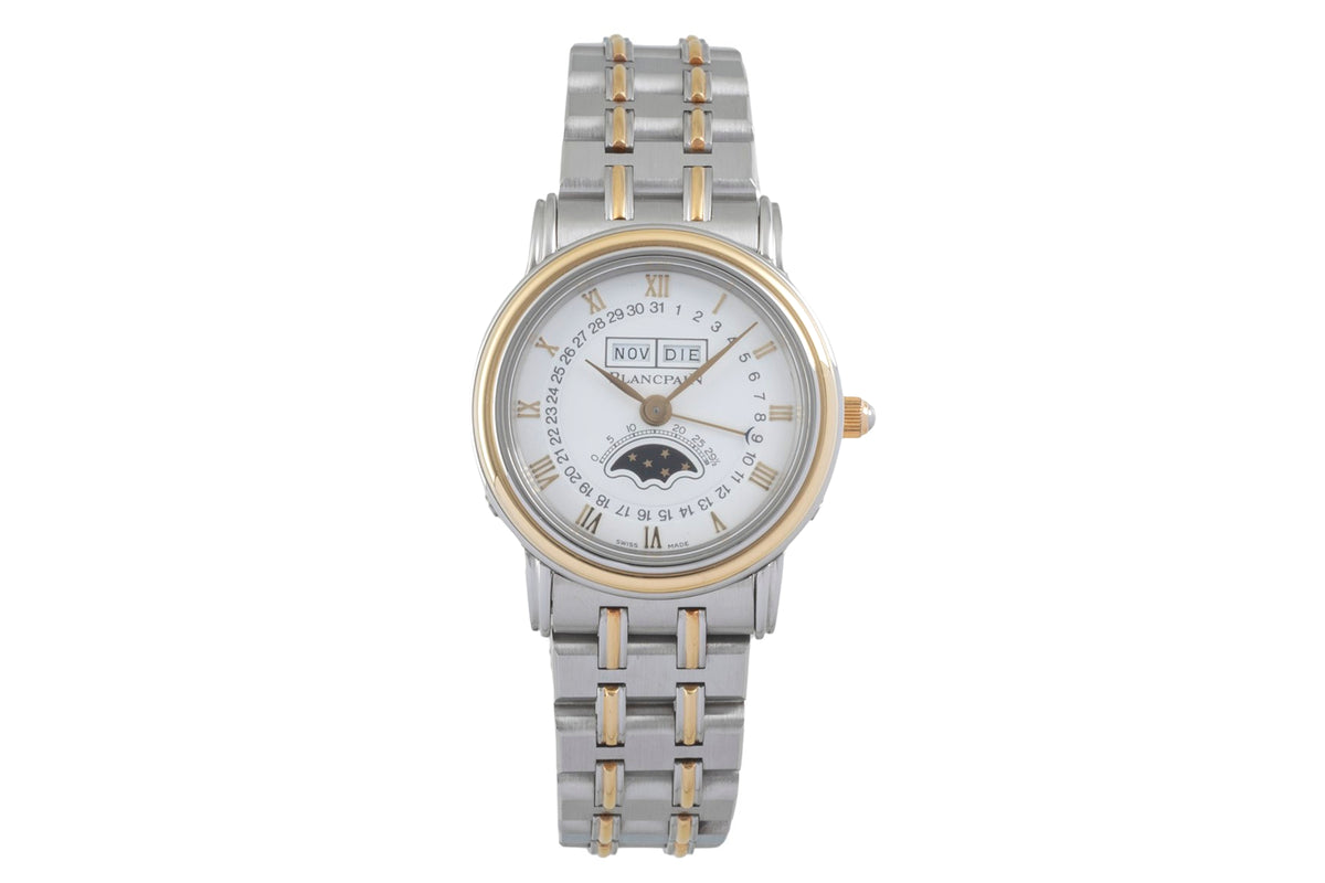 Blancpain Villeret acciaio / oro automatismo orologio da donna 6395-1318  [2605798]