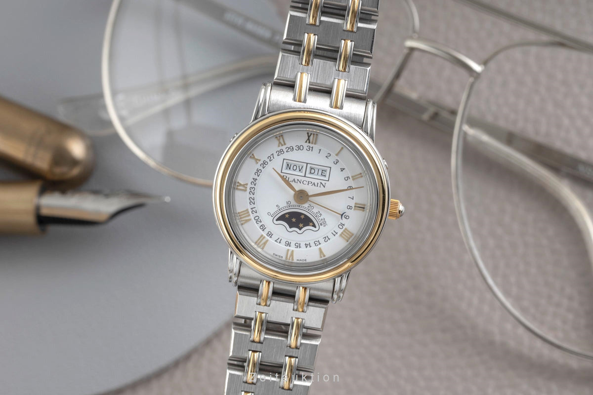 Blancpain Villeret acciaio / oro automatismo orologio da donna 6395-1318  [2605798]