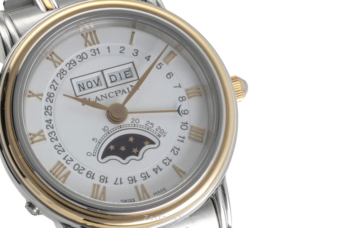 Blancpain Villeret acier / or  automatique montre pour femmes 6395-1318  [2605798]