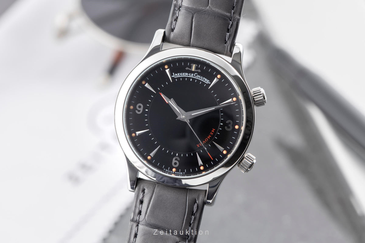 Jaeger LeCoultre Memovox steel manual winding unisex 144.8.94.S  [2605799]