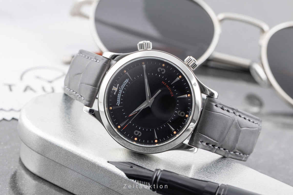 Jaeger LeCoultre Memovox steel manual winding unisex 144.8.94.S  [2605799]