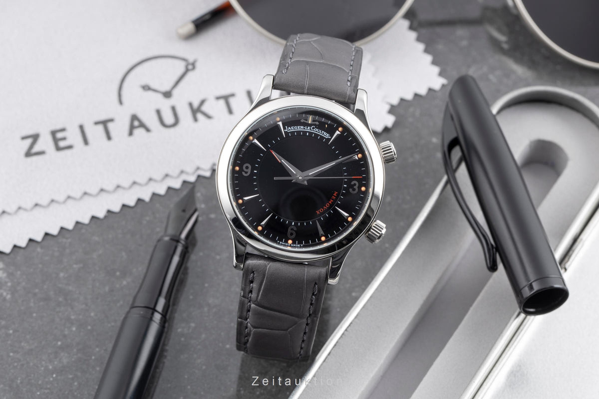 Jaeger LeCoultre Memovox steel manual winding unisex 144.8.94.S  [2605799]