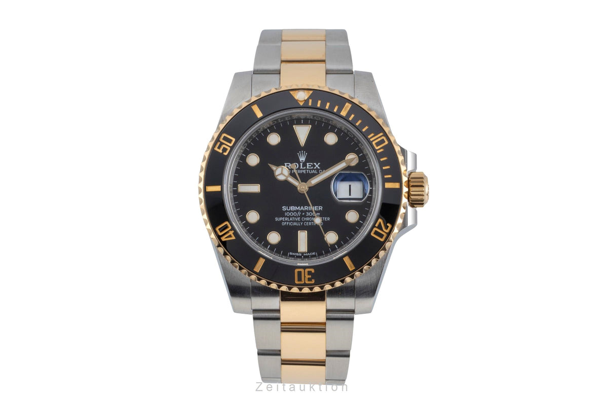 Rolex Submariner acero / oro automático reloj para caballeros 116613LN  [2605804]