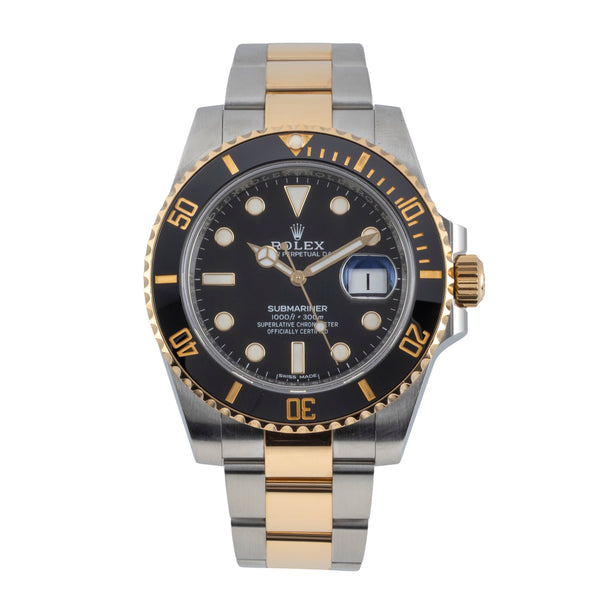 Rolex Submariner acero / oro automático reloj para caballeros 116613LN  [2605804]