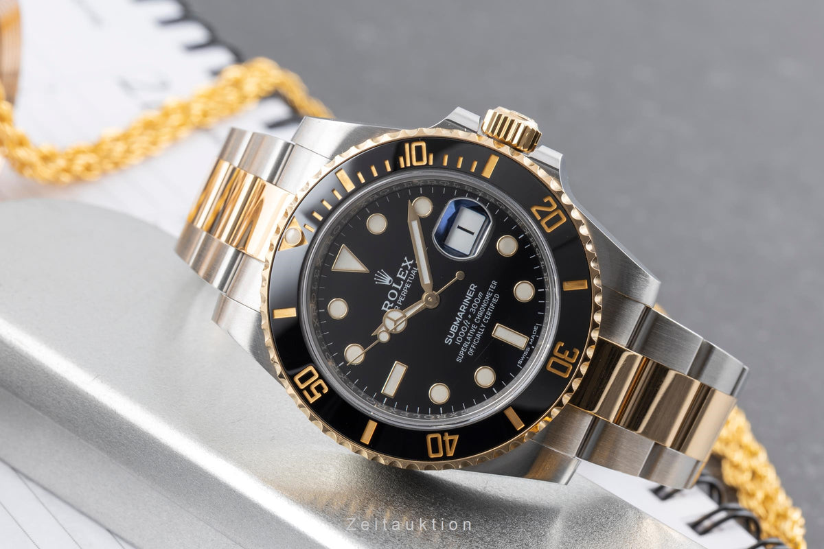 Rolex Submariner acero / oro automático reloj para caballeros 116613LN  [2605804]