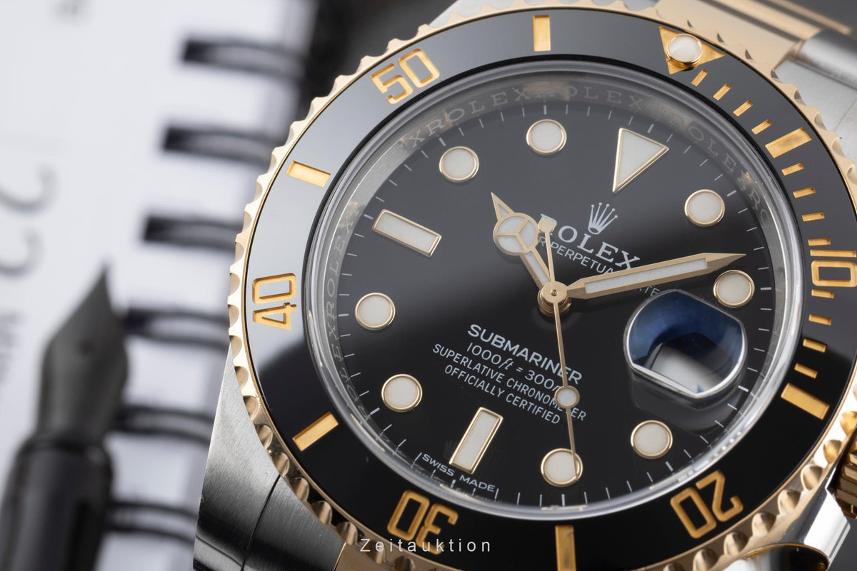 Rolex Submariner acero / oro automático reloj para caballeros 116613LN  [2605804]