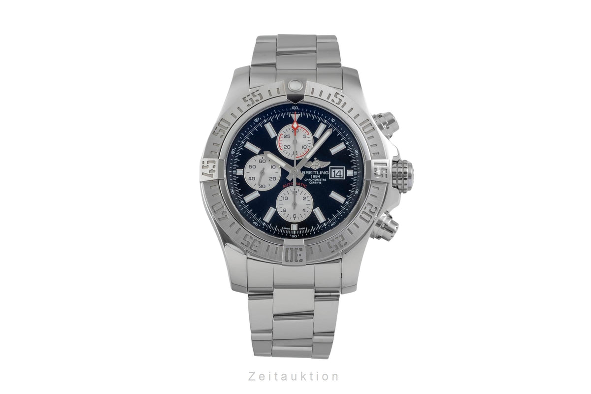 Breitling Super Avenger II Chronograph Stahl Automatik Ref. A1337111/BC29 B&P [2605805]