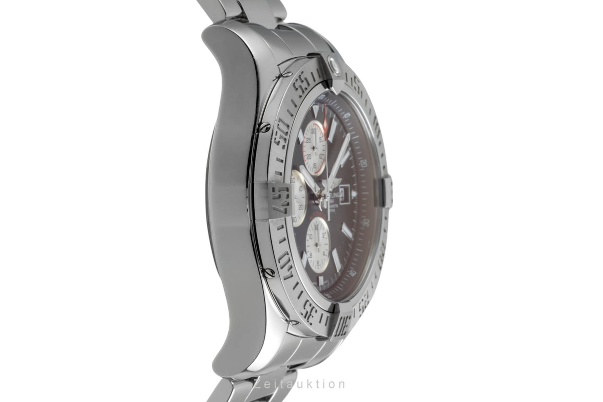 Breitling Super Avenger II Chronograph Stahl Automatik Ref. A1337111/BC29 B&P [2605805]