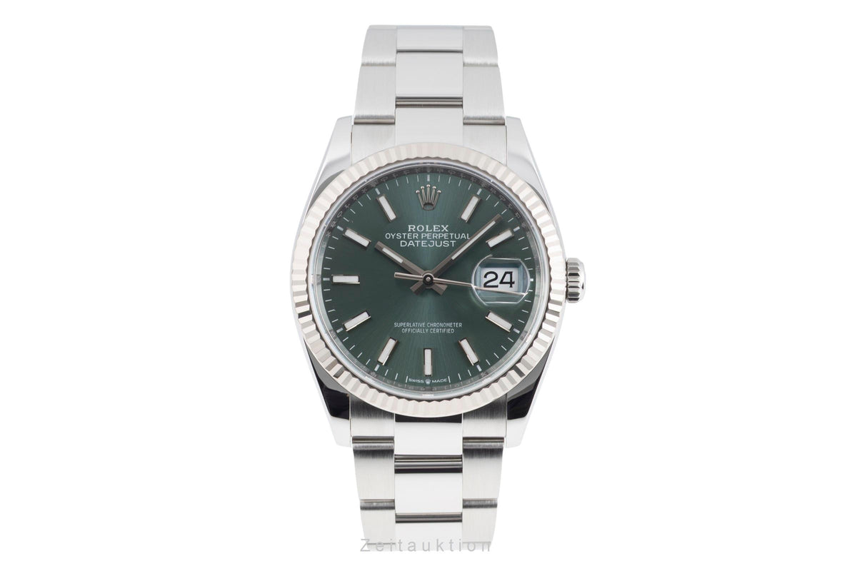 Rolex Datejust acero / oro blanco automático reloj para caballeros 126234  [2605806]