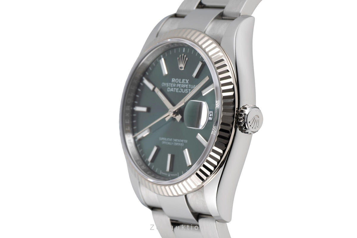 Rolex Datejust acero / oro blanco automático reloj para caballeros 126234  [2605806]