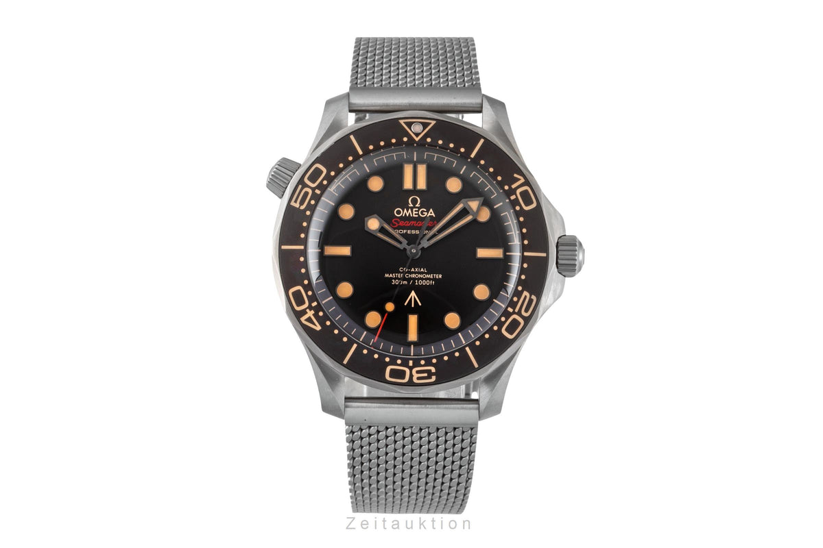 Omega Seamaster titanium automatic men's watch 210.90.42.20.01.001 LP: 10900EUR  [2605809]