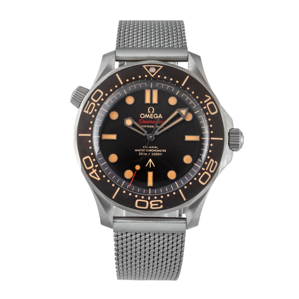 Omega Seamaster titanium automatic men's watch 210.90.42.20.01.001 LP: 10900EUR  [2605809]